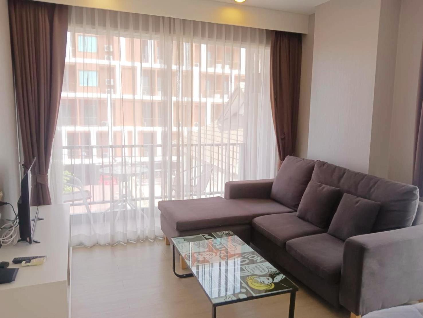 Апартаменты Chic Seaview @ The Patio Bangsaen Экстерьер фото